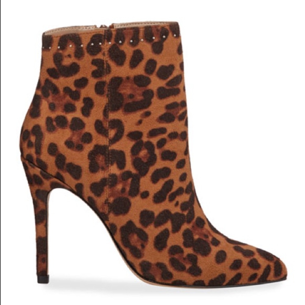 Leopard Booties Sz 5.5 NEW WITH TAGS